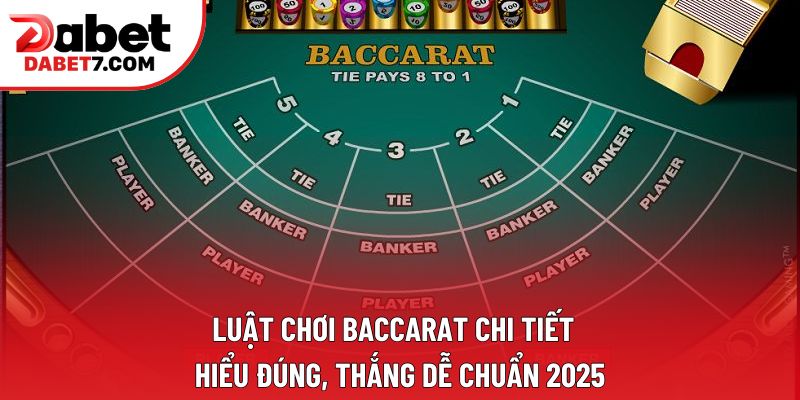 Luật Chơi Baccarat Chi Tiết | Hiểu Đúng, Thắng Dễ Chuẩn 2025