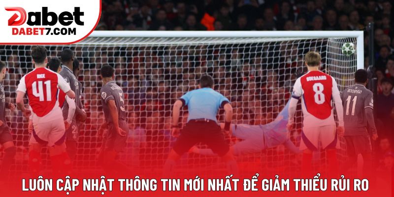 Luôn cập nhật thông tin mới nhất để giảm thiểu rủi ro 