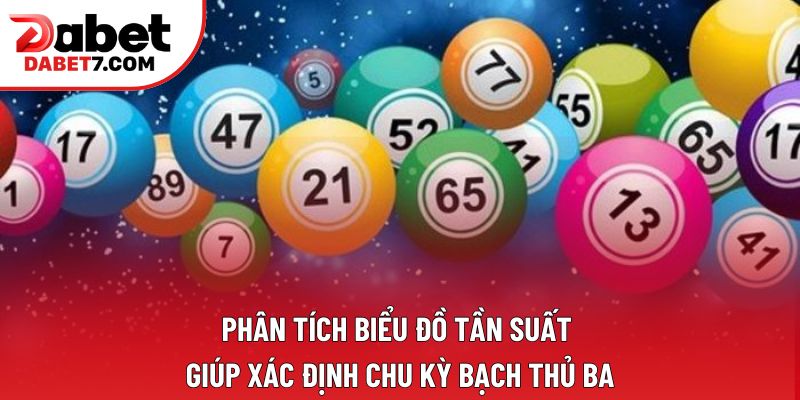 Phân tích biểu đồ tần suất giúp xác định chu kỳ bạch thủ ba